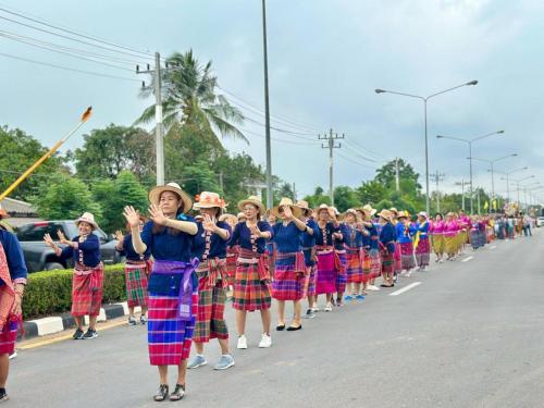 กิจกรรมบุญประเพณี บุญบั้งไฟวัดรัตนเนตตาราม ตำบลสำพันตา อำเภอนาดี จังหวัดปราจีนบุรี ซึ่งในปี 2568